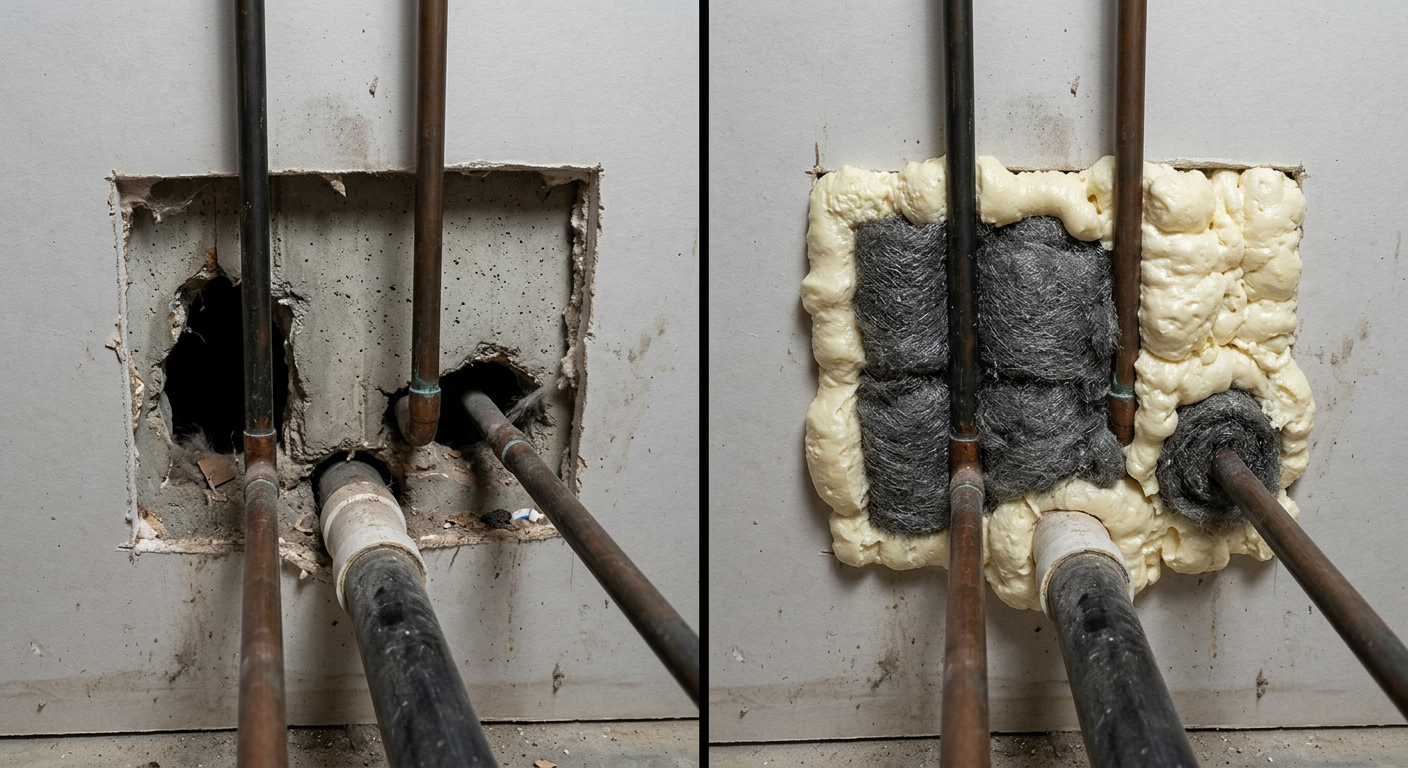 Герметизация входов