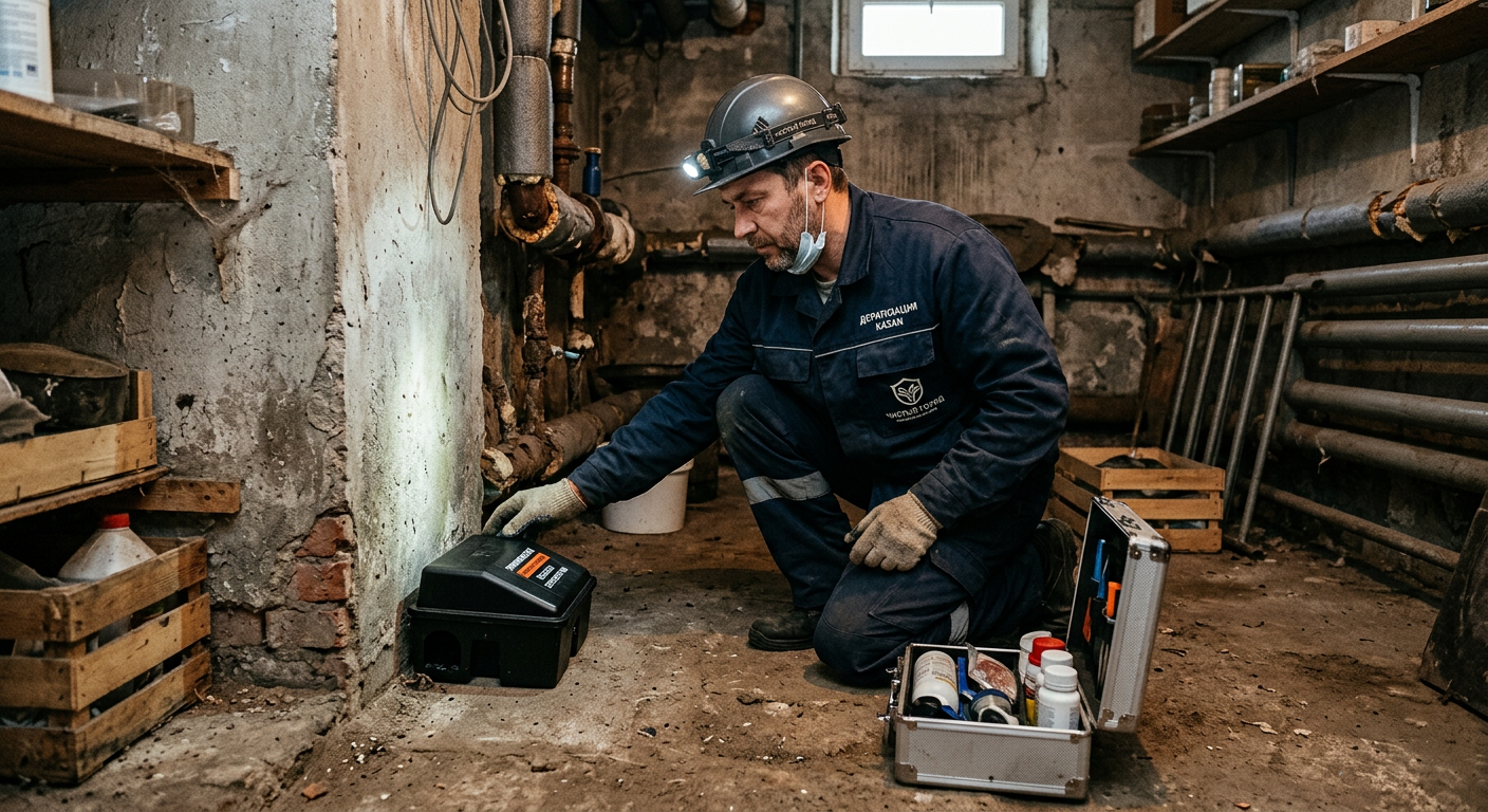 Дератизация — Профессиональная дератизация в Казани