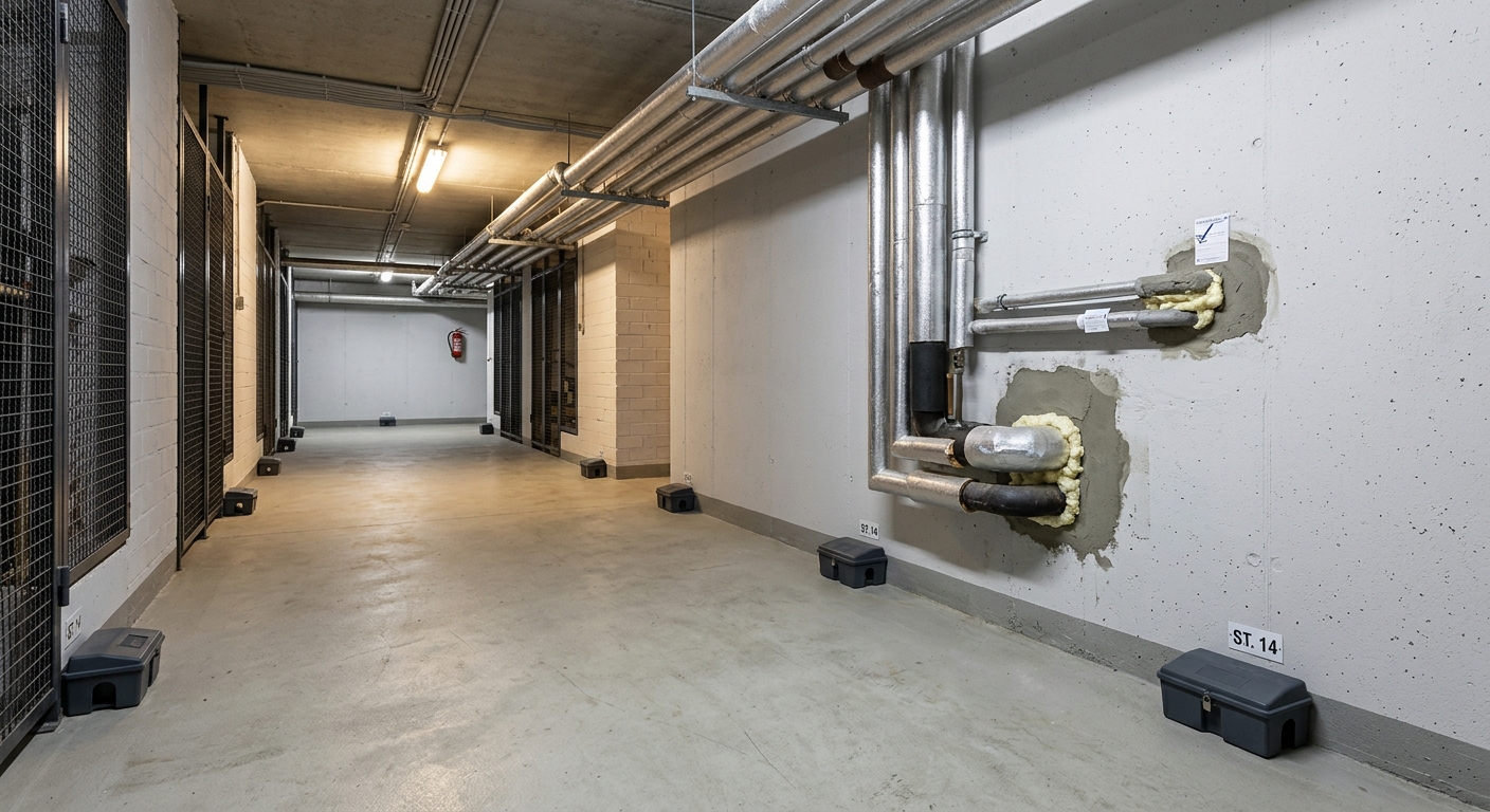 Дератизация — Результат после дератизации в Казани