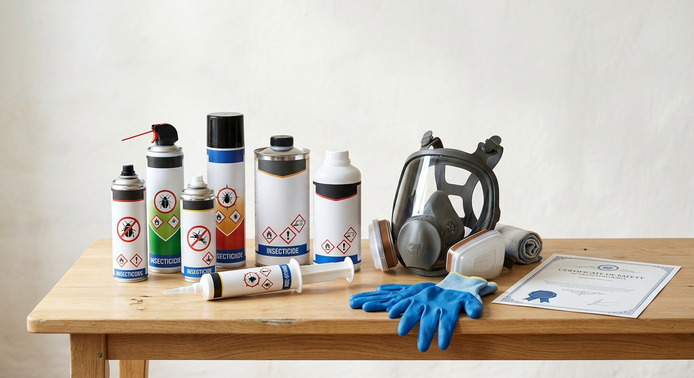 Дезинсекция — Сертифицированные препараты для дезинсекции в Казани