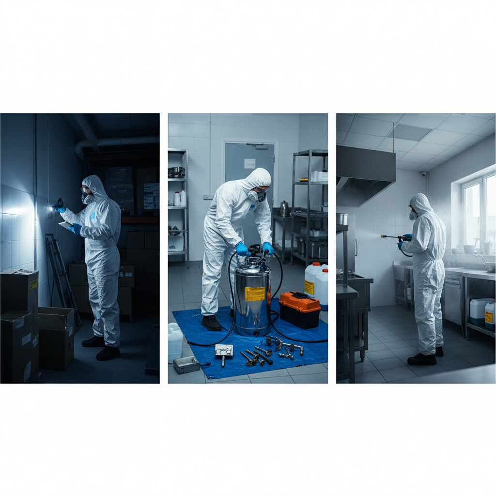 Дератизация — Этапы дератизация — от заявки до гарантии