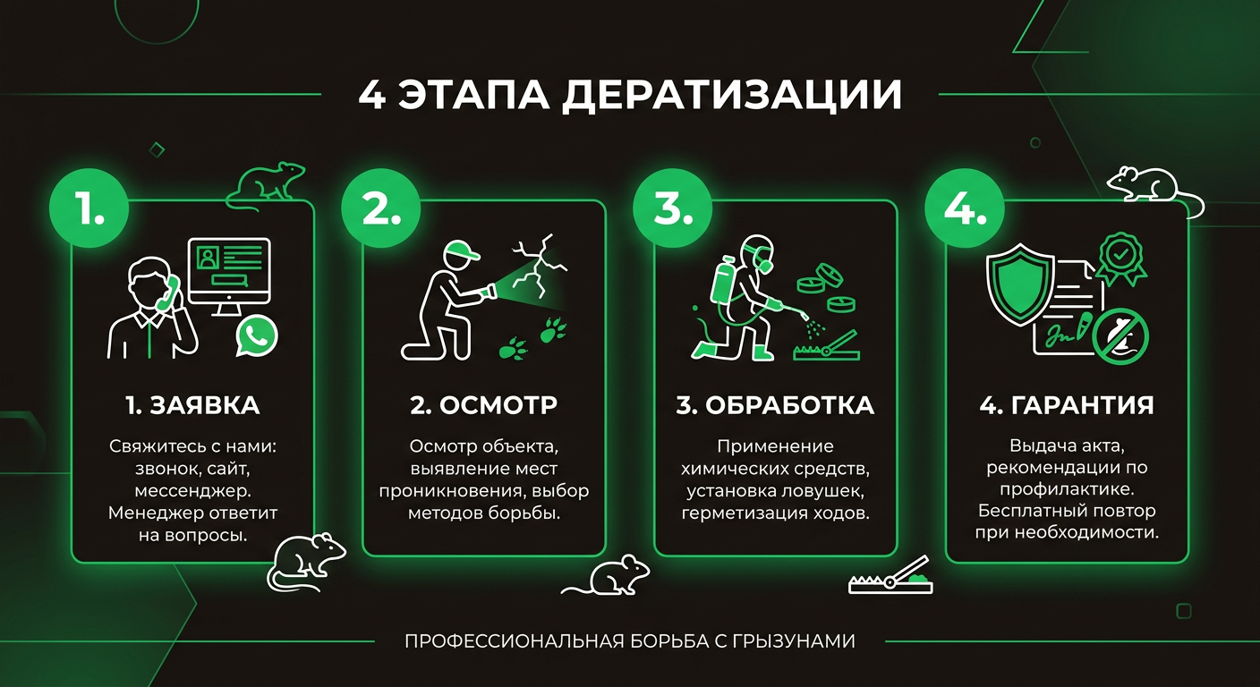 Дератизация — process