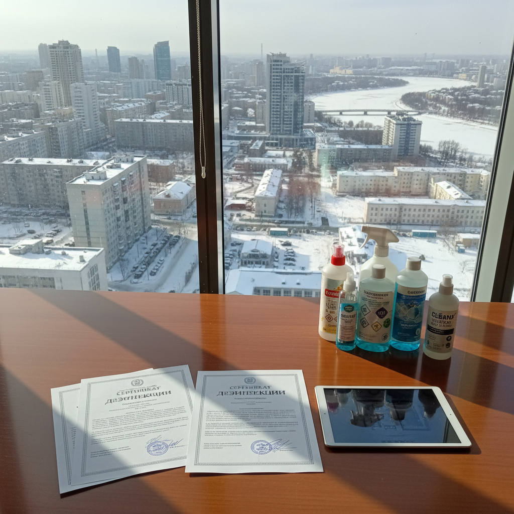 Дезинфекция — Сертифицированные средства дезинфекции