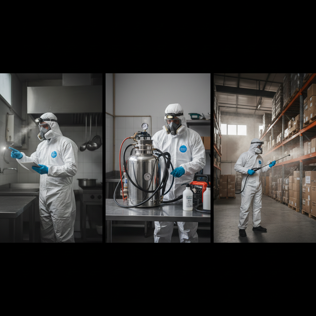 Дезинсекция — Этапы дезинсекция — от заявки до гарантии