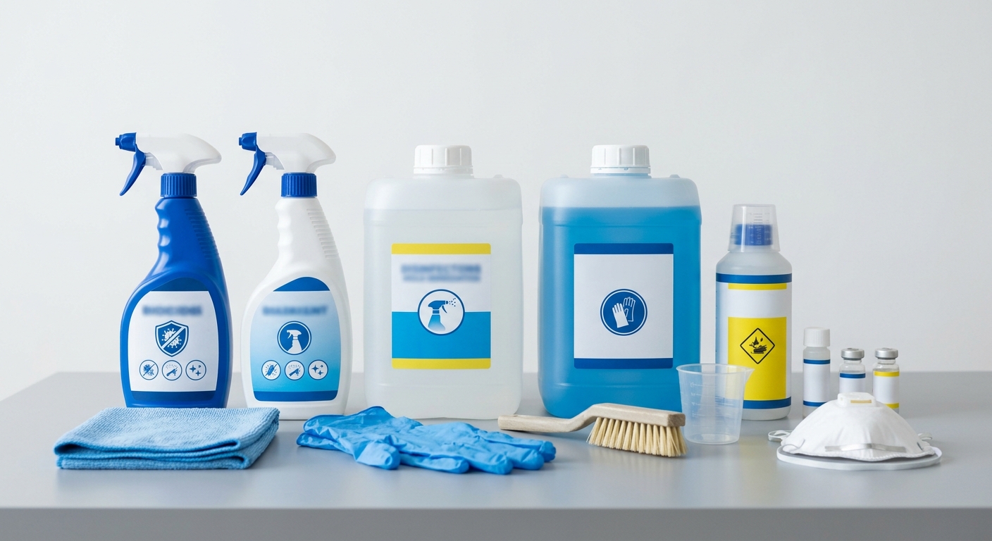 Дезинфекция — Сертифицированные препараты для дезинфекции