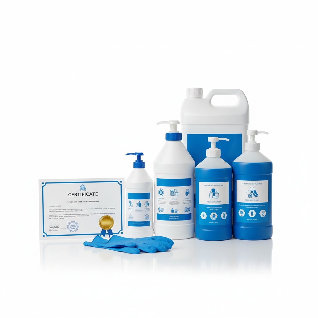 Дезинфекция — Сертифицированные препараты для дезинфекция