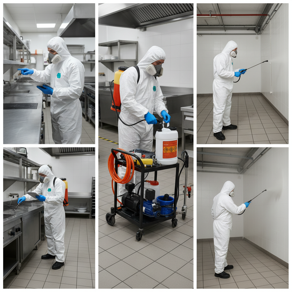 Дезинсекция — Этапы дезинсекция — от заявки до гарантии